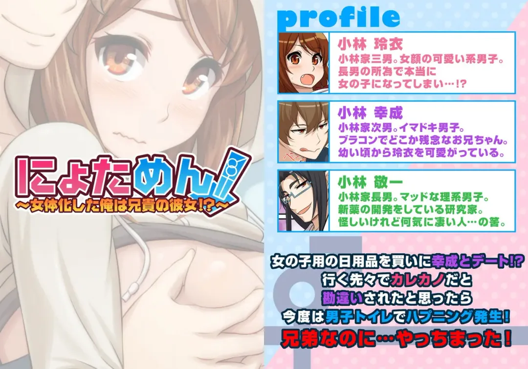 Nyotamen! ~Nyotaika Shita Ore wa Aniki no Kanojo!?~ 2 Fhentai - Page 2