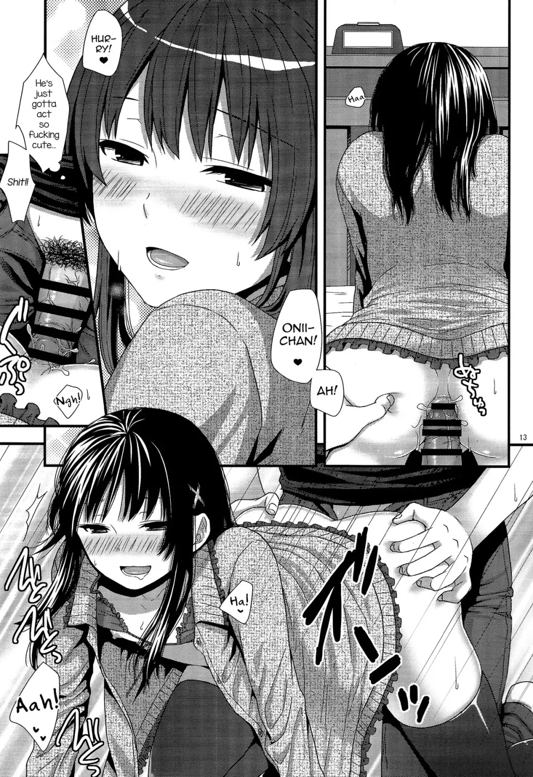 [Ohaguro Dobu] Yappa Uchi no Otouto Nanka Zenzen Kawaikune-shi Fhentai - Page 12