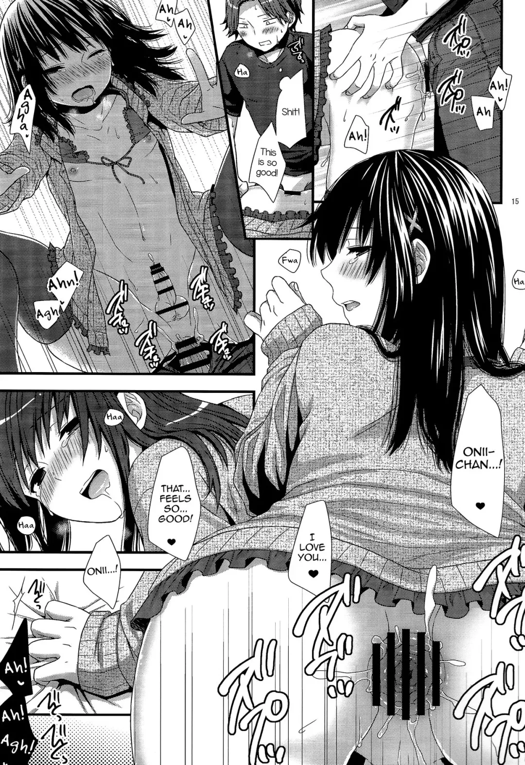 [Ohaguro Dobu] Yappa Uchi no Otouto Nanka Zenzen Kawaikune-shi Fhentai - Page 14
