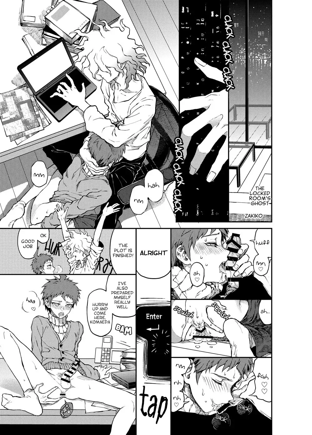 [Zakiko] The Locked Room's Ghost Fhentai - Page 1