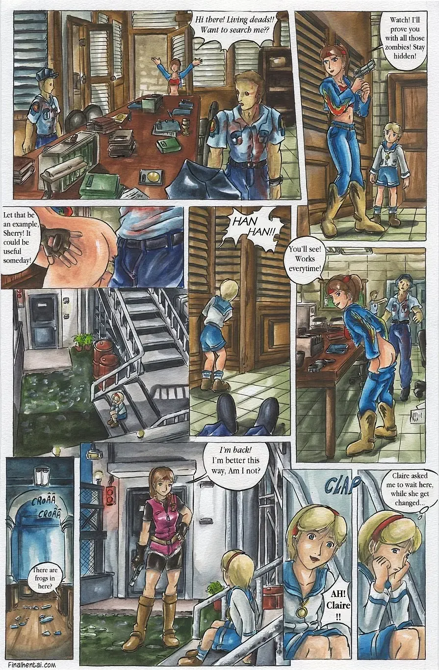 [Passage] Bad Resident Evil: The Virus X (passage) ENGLISH Fhentai - Page 27