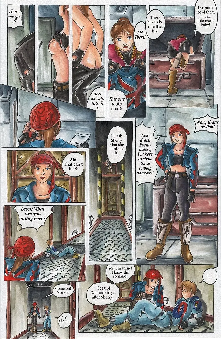 [Passage] Bad Resident Evil: The Virus X (passage) ENGLISH Fhentai - Page 39