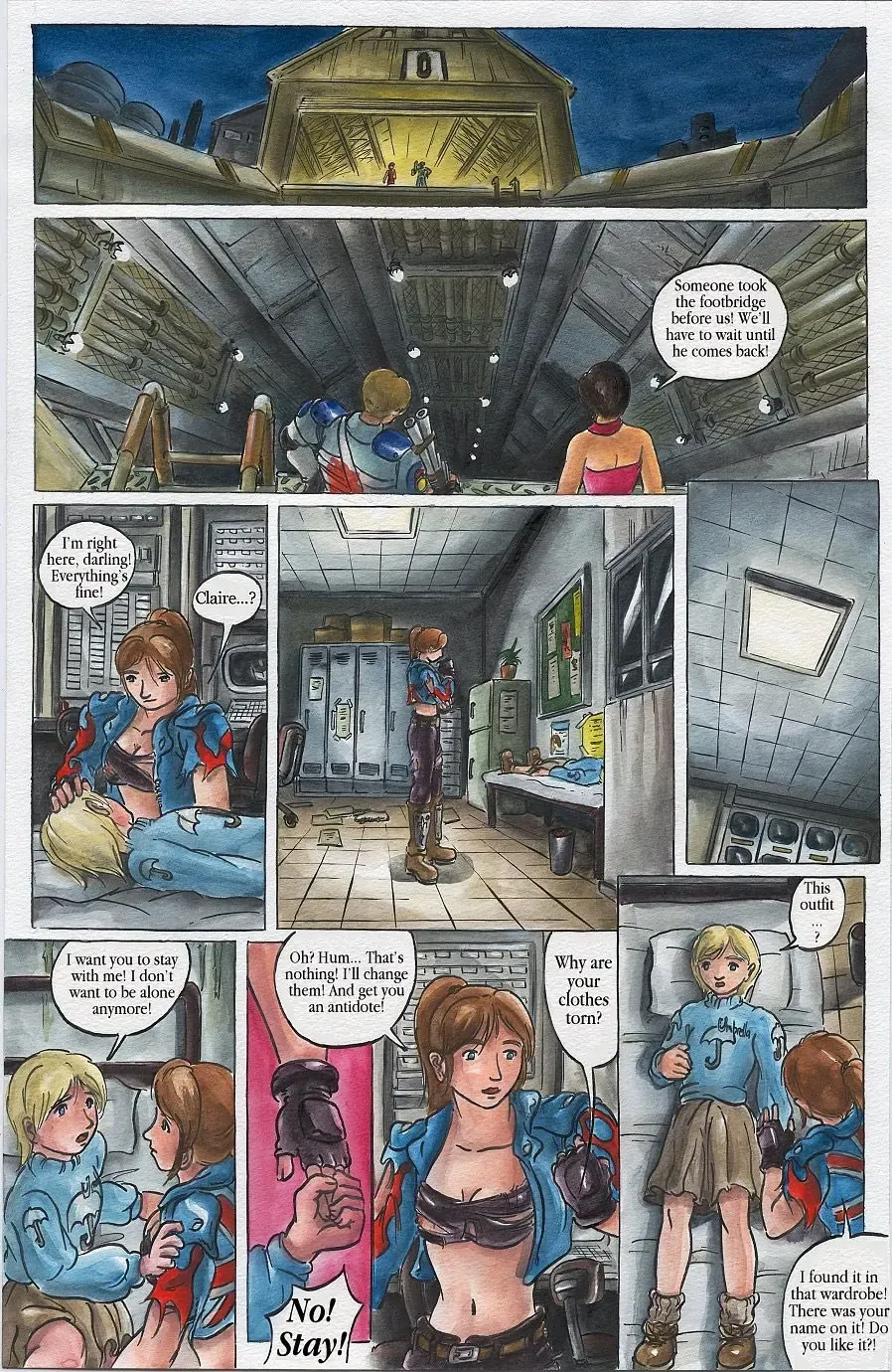 [Passage] Bad Resident Evil: The Virus X (passage) ENGLISH Fhentai - Page 53