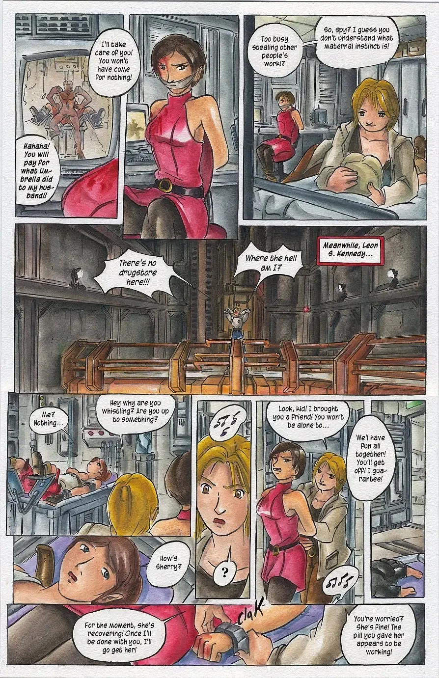 [Passage] Bad Resident Evil: The Virus X (passage) ENGLISH Fhentai - Page 69