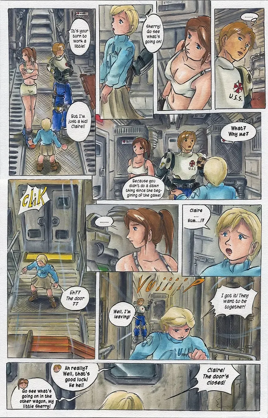 [Passage] Bad Resident Evil: The Virus X (passage) ENGLISH Fhentai - Page 89