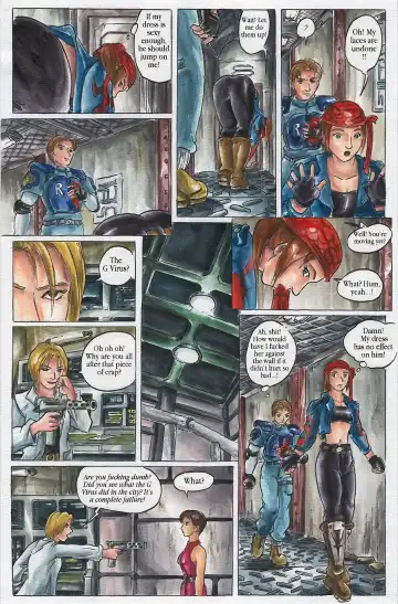 [Passage] Bad Resident Evil: The Virus X (passage) ENGLISH Fhentai - Page 40