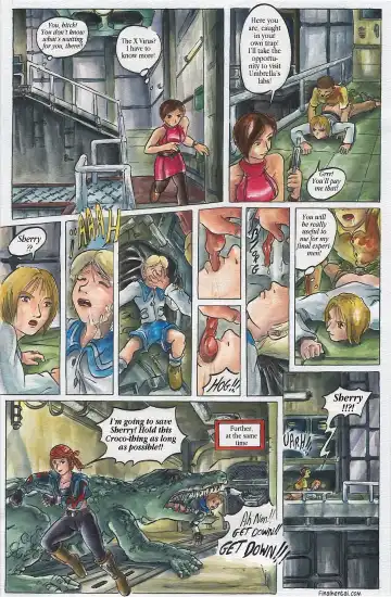 [Passage] Bad Resident Evil: The Virus X (passage) ENGLISH Fhentai - Page 43