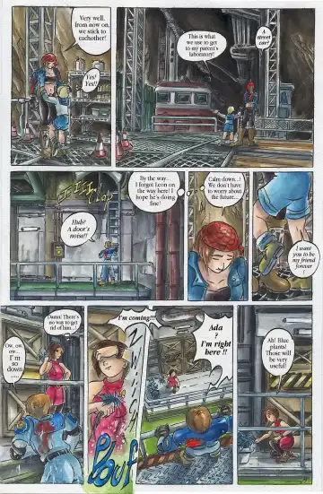 [Passage] Bad Resident Evil: The Virus X (passage) ENGLISH Fhentai - Page 46
