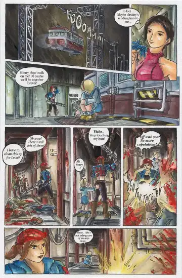 [Passage] Bad Resident Evil: The Virus X (passage) ENGLISH Fhentai - Page 47
