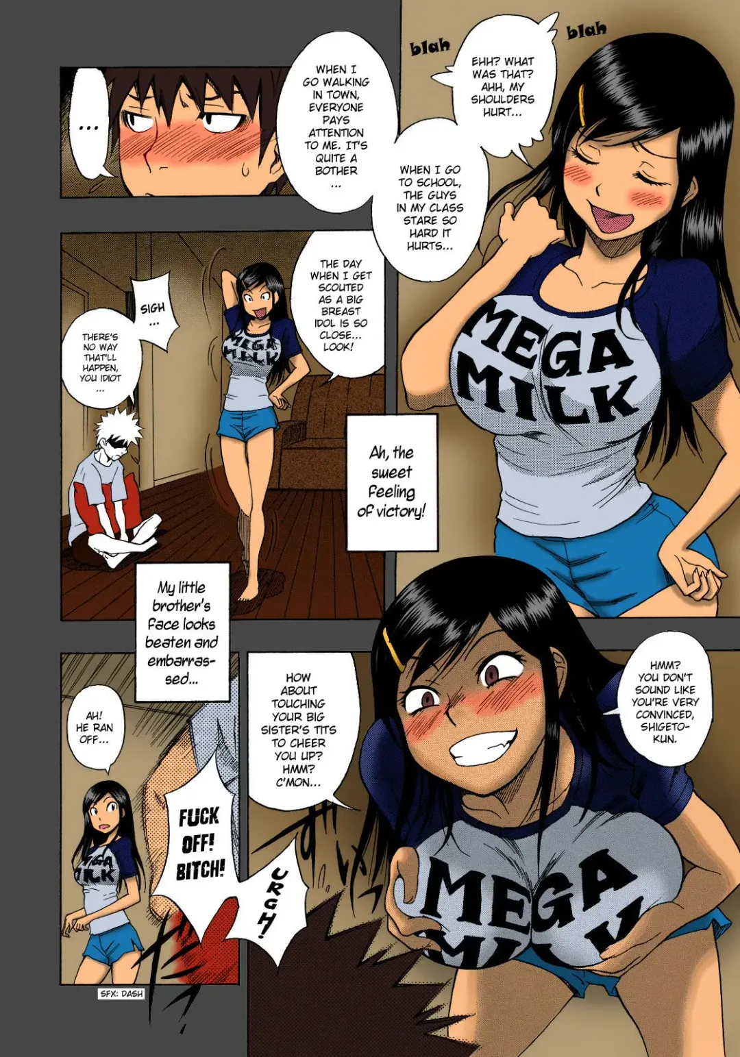[Shiden Akira] Hinnyuu Kyonyuu History | Tiny Boobs Giant Tits History Fhentai - Page 4