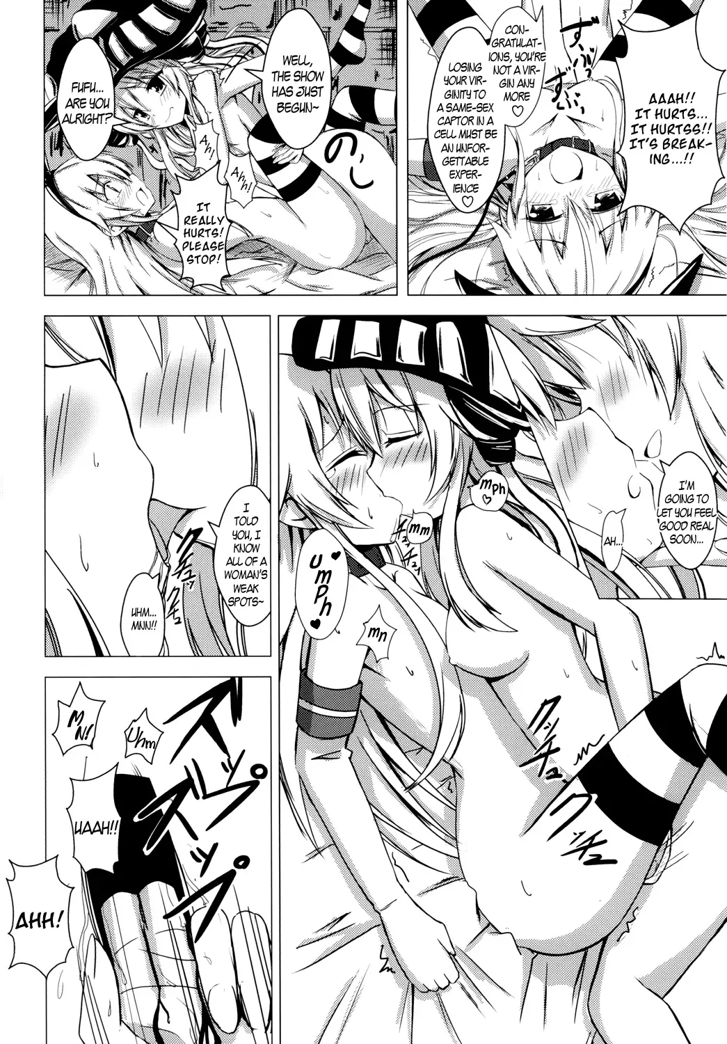 [Aikawa Ryou] Kuubo Wo-Kyuu-chan no Shimakaze Yuri Dorei Choukyou 1 | Standard Carrier Wo-Class Shimakaze's Yuri Slave Training 1 Fhentai - Page 19