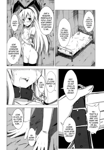[Aikawa Ryou] Kuubo Wo-Kyuu-chan no Shimakaze Yuri Dorei Choukyou 1 | Standard Carrier Wo-Class Shimakaze's Yuri Slave Training 1 Fhentai - Page 13