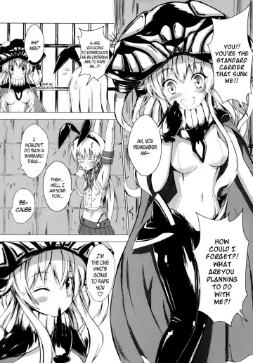 [Aikawa Ryou] Kuubo Wo-Kyuu-chan no Shimakaze Yuri Dorei Choukyou 1 | Standard Carrier Wo-Class Shimakaze's Yuri Slave Training 1 Fhentai - Page 6