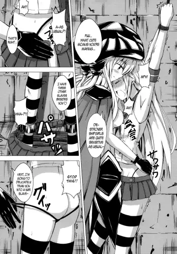 [Aikawa Ryou] Kuubo Wo-Kyuu-chan no Shimakaze Yuri Dorei Choukyou 1 | Standard Carrier Wo-Class Shimakaze's Yuri Slave Training 1 Fhentai - Page 8