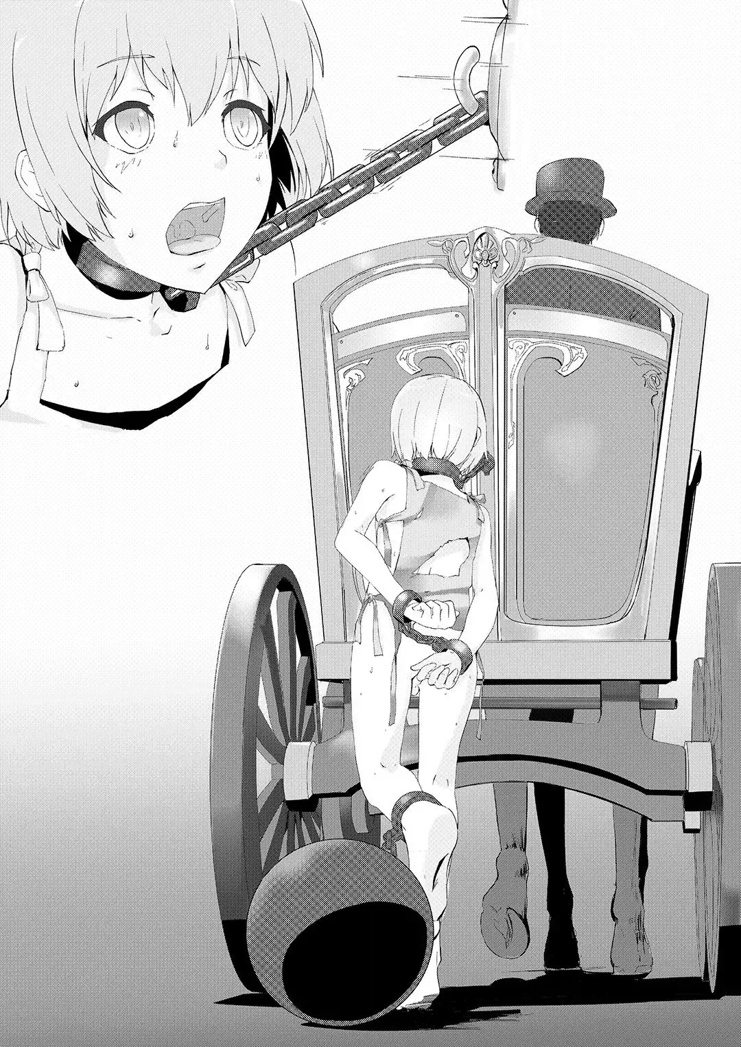 [Hakuyagen] Nikkou to Seieki o Abiteiru Dorei | The Slave Bathing in Sunlight and Semen Fhentai - Page 2