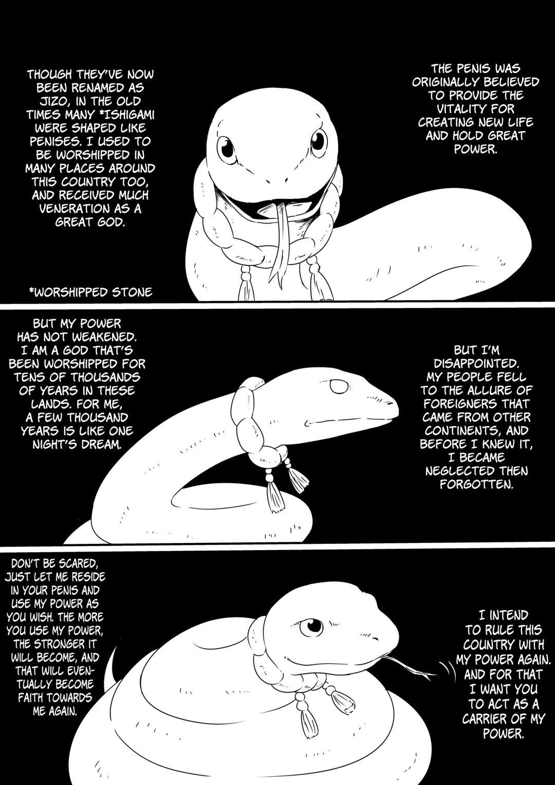 Kami no Chinko o Motsu Shounen Zenpen Fhentai - Page 35