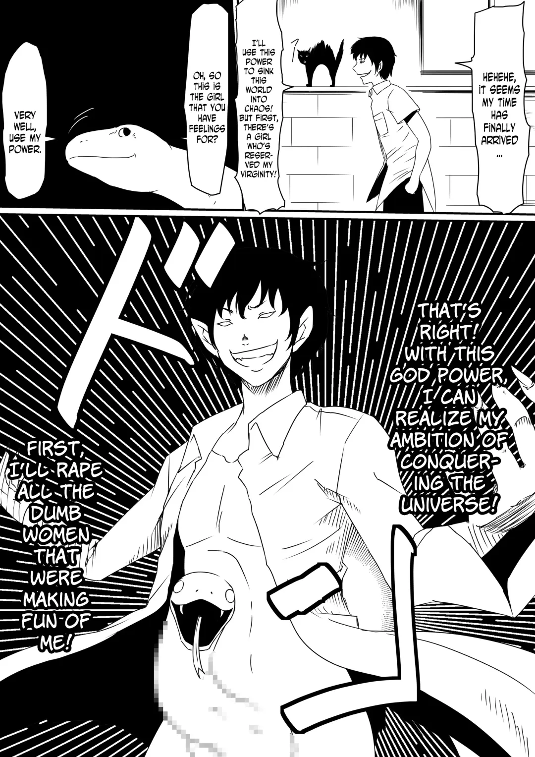 Kami no Chinko o Motsu Shounen Zenpen Fhentai - Page 46