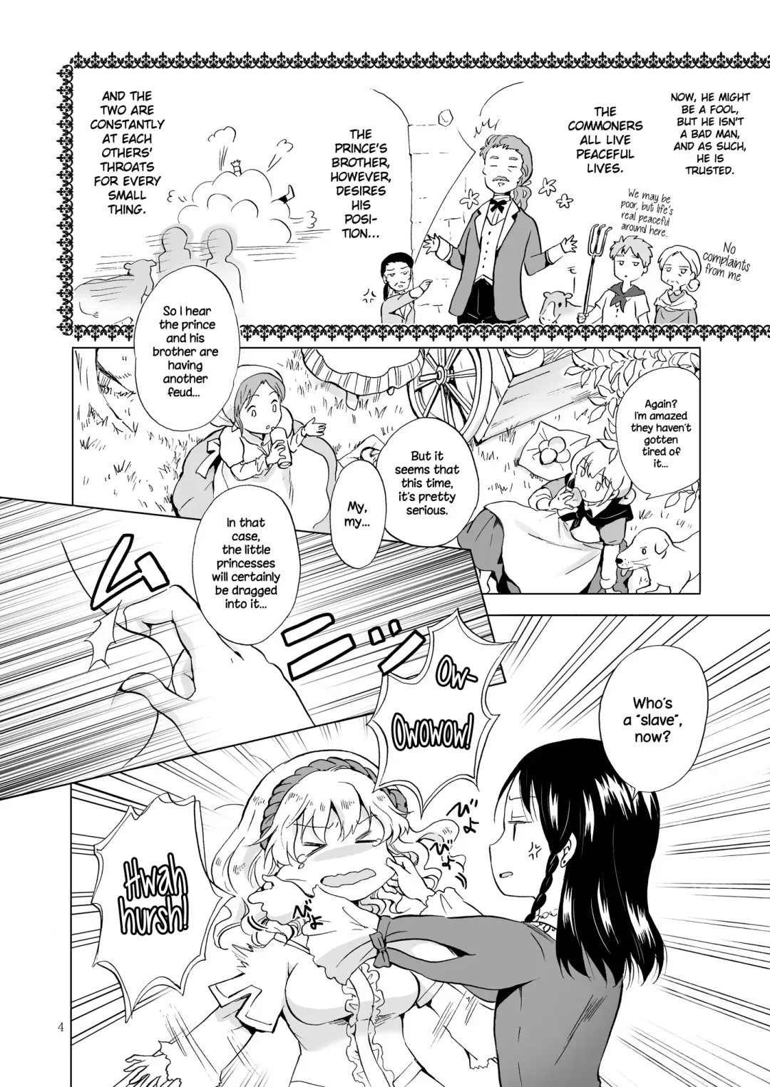 [Mira] Hime-sama to Dorei-chan | The Princess and the Slave Fhentai - Page 3