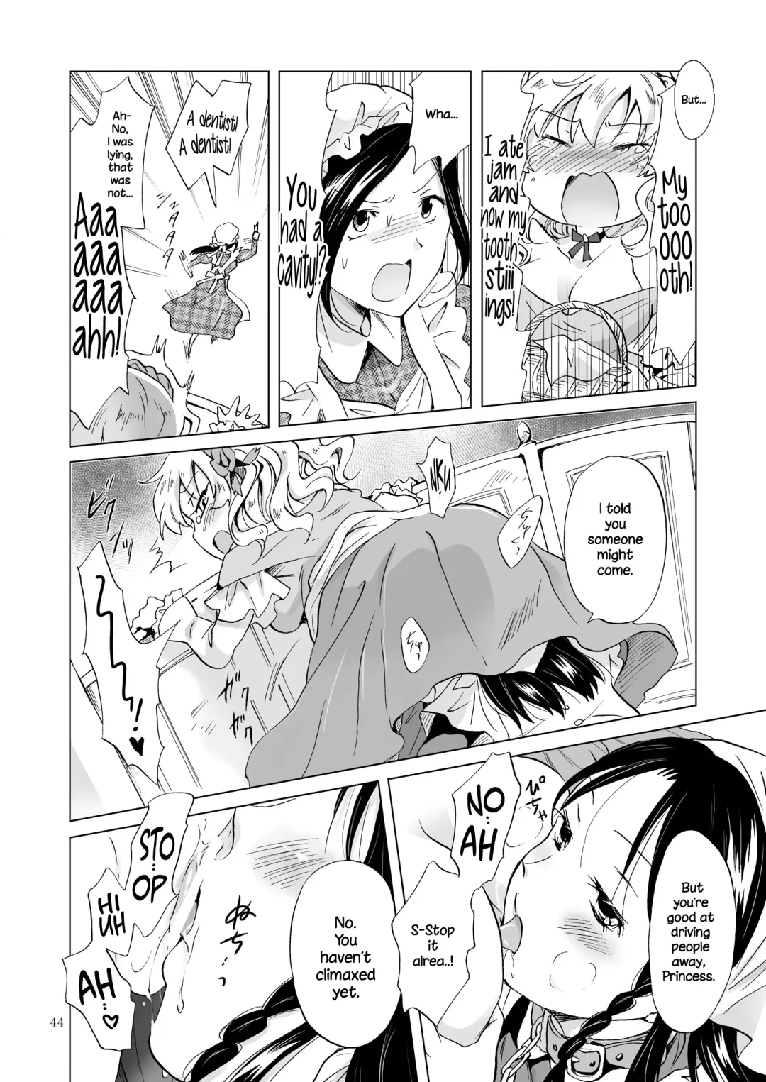 [Mira] Hime-sama to Dorei-chan | The Princess and the Slave Fhentai - Page 43