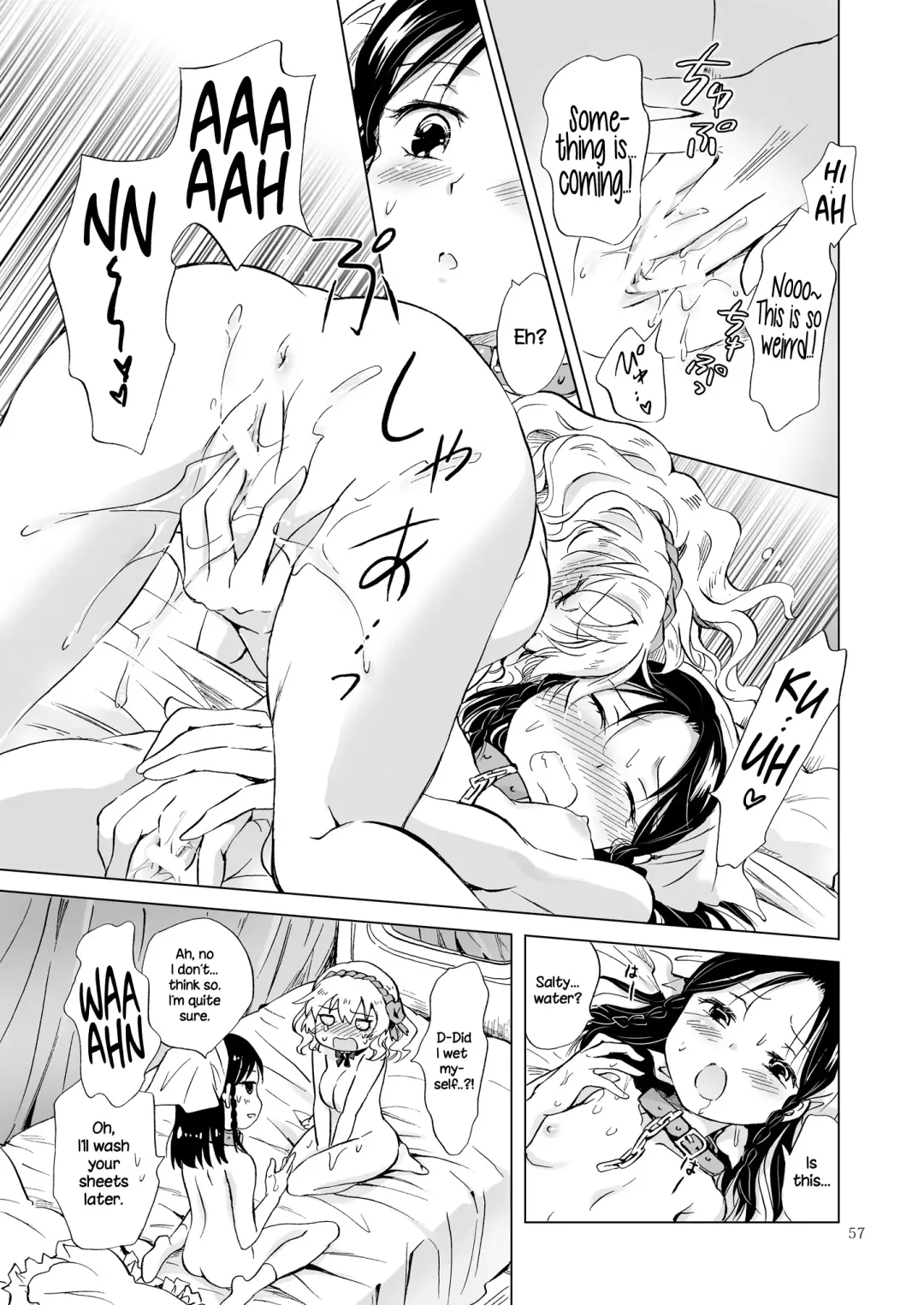 [Mira] Hime-sama to Dorei-chan | The Princess and the Slave Fhentai - Page 56