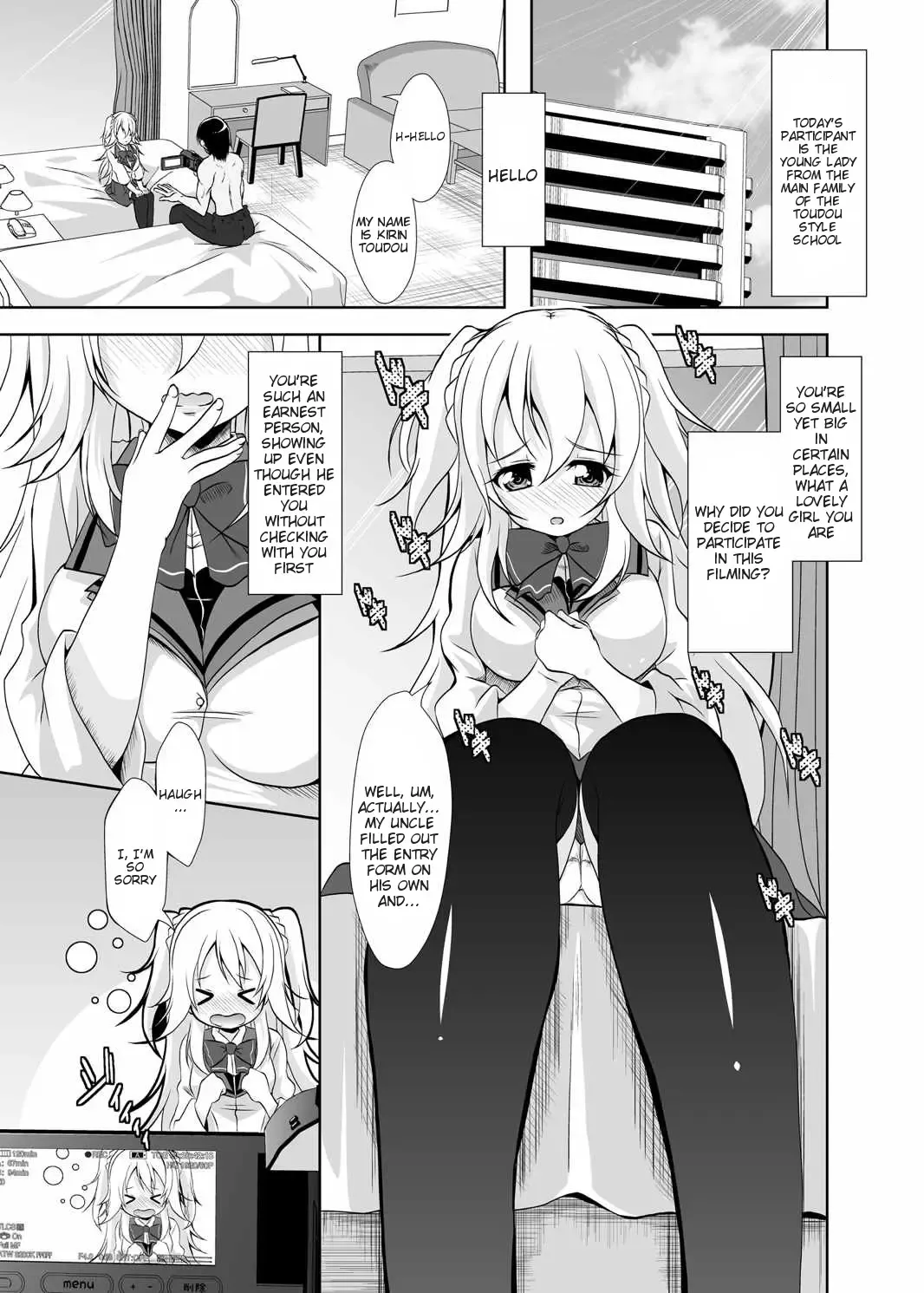 [Mira] Hajimete no H na Satsueikai | Her First Perverted Filming Fhentai - Page 4