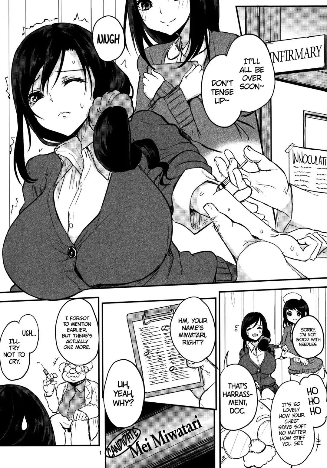 [Kurokawa Otogi] Houkago Milk Latte | After School Milk Latte Fhentai - Page 2