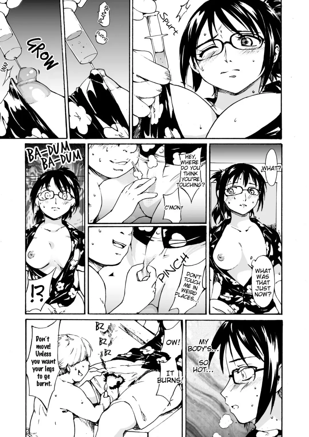 [Fujiwara Shunichi] Gokkan no Jikkenshitsu | Frigid Laboratory Fhentai - Page 8