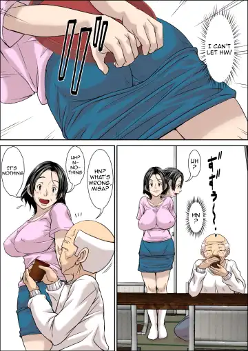 [Hoyoyo] Otou-san! Musuko no Yome (45-sai) ni Hatsujou Shicha Damedesu yo! Fhentai - Page 4