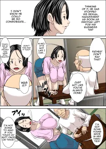 [Hoyoyo] Otou-san! Musuko no Yome (45-sai) ni Hatsujou Shicha Damedesu yo! Fhentai - Page 7