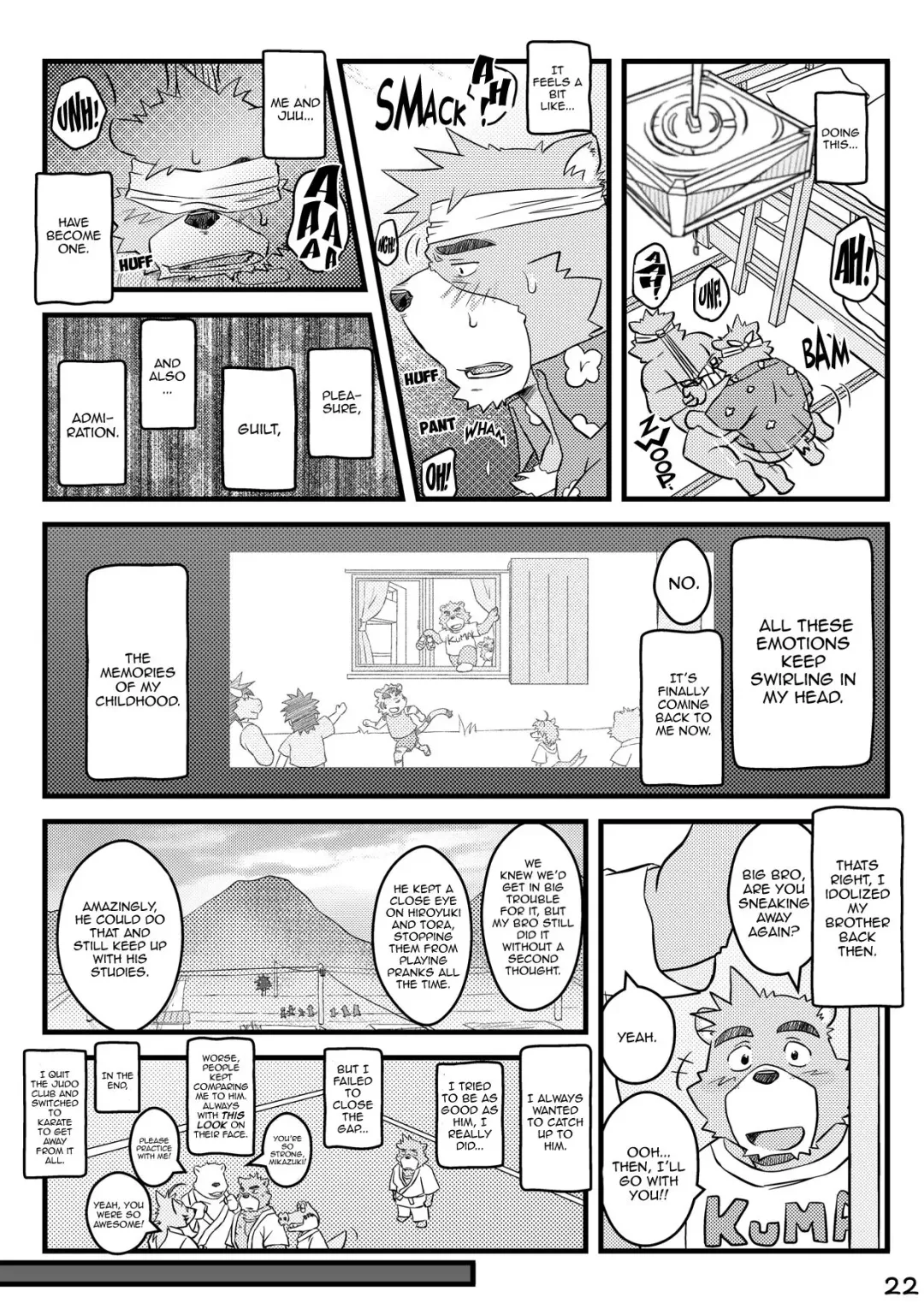 [Kumacchi] "Kurikaesu Natsu" Bunki Episode Sono 1 Juuichi & Kenji-hen "Gaki no Koro no Kioku" Fhentai - Page 23