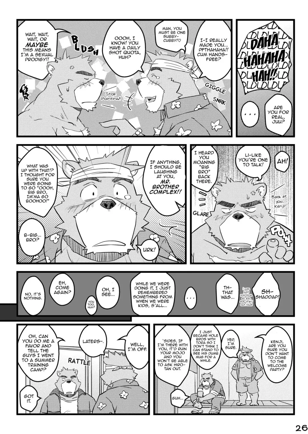 [Kumacchi] "Kurikaesu Natsu" Bunki Episode Sono 1 Juuichi & Kenji-hen "Gaki no Koro no Kioku" Fhentai - Page 27