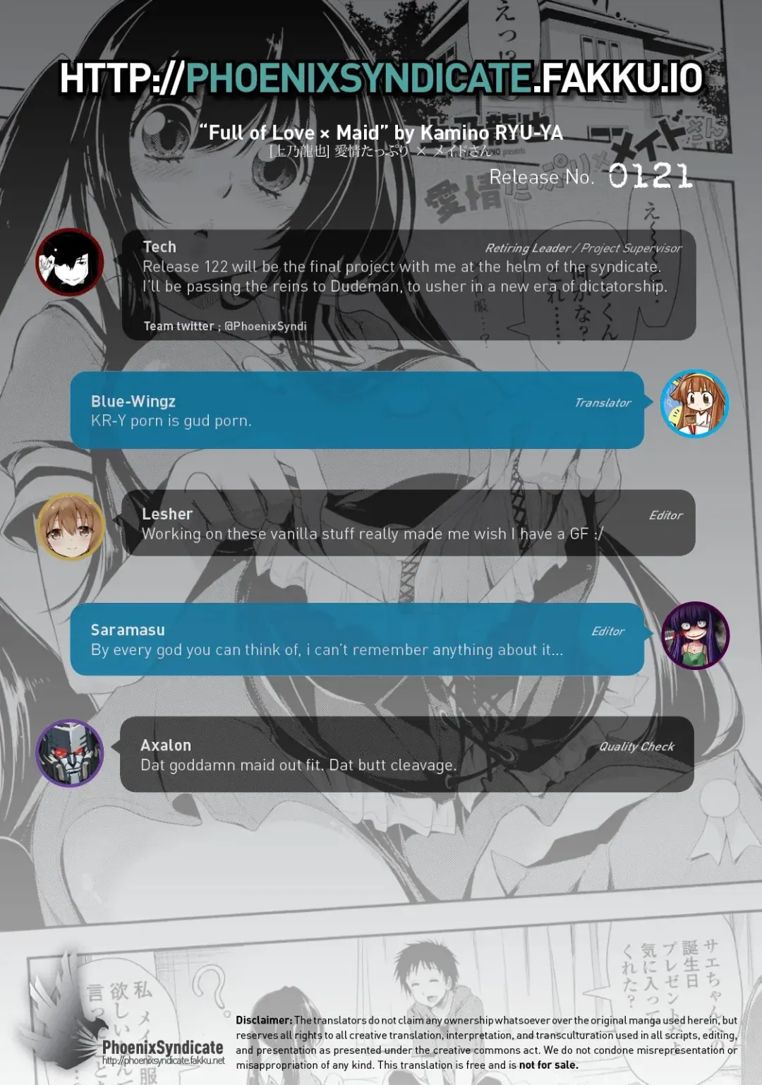 [Kamino Ryu-ya] Aijou Tappuri × Maid-san | Full of Love × Maid Fhentai - Page 19