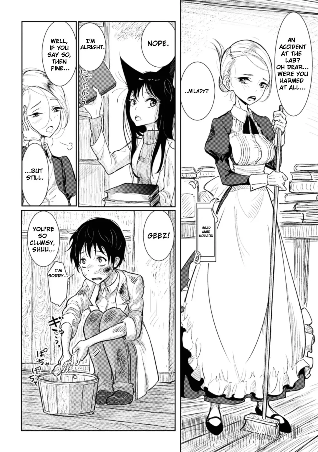 [Dhibi] Hatsujou to Choukyou no Aida | During Mating and Training Ch. 1 Fhentai - Page 4