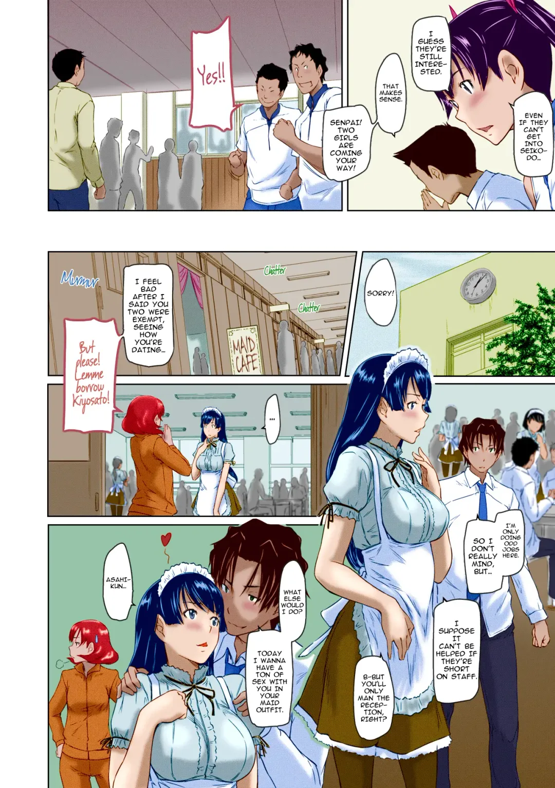 [Kisaragi Gunma] Suki ni Nattara Icchokusen! | It's A Straight Line Once You Fall In Love (decensored) Fhentai - Page 192