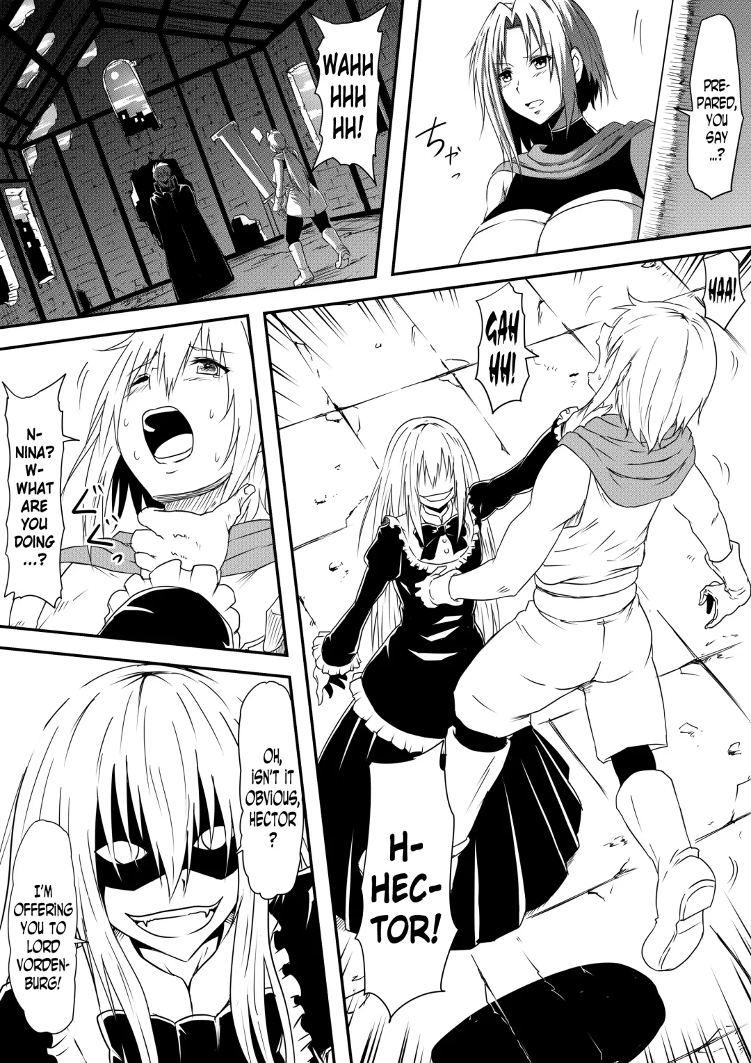 Kyuuketsuki ni Kanzen Haiboku Shita Vampire Hunter Oyako ga Musuko no Mae de Okasare Kyuuketsuki-ka Shite Shimau Haha no Hanashi Fhentai - Page 12