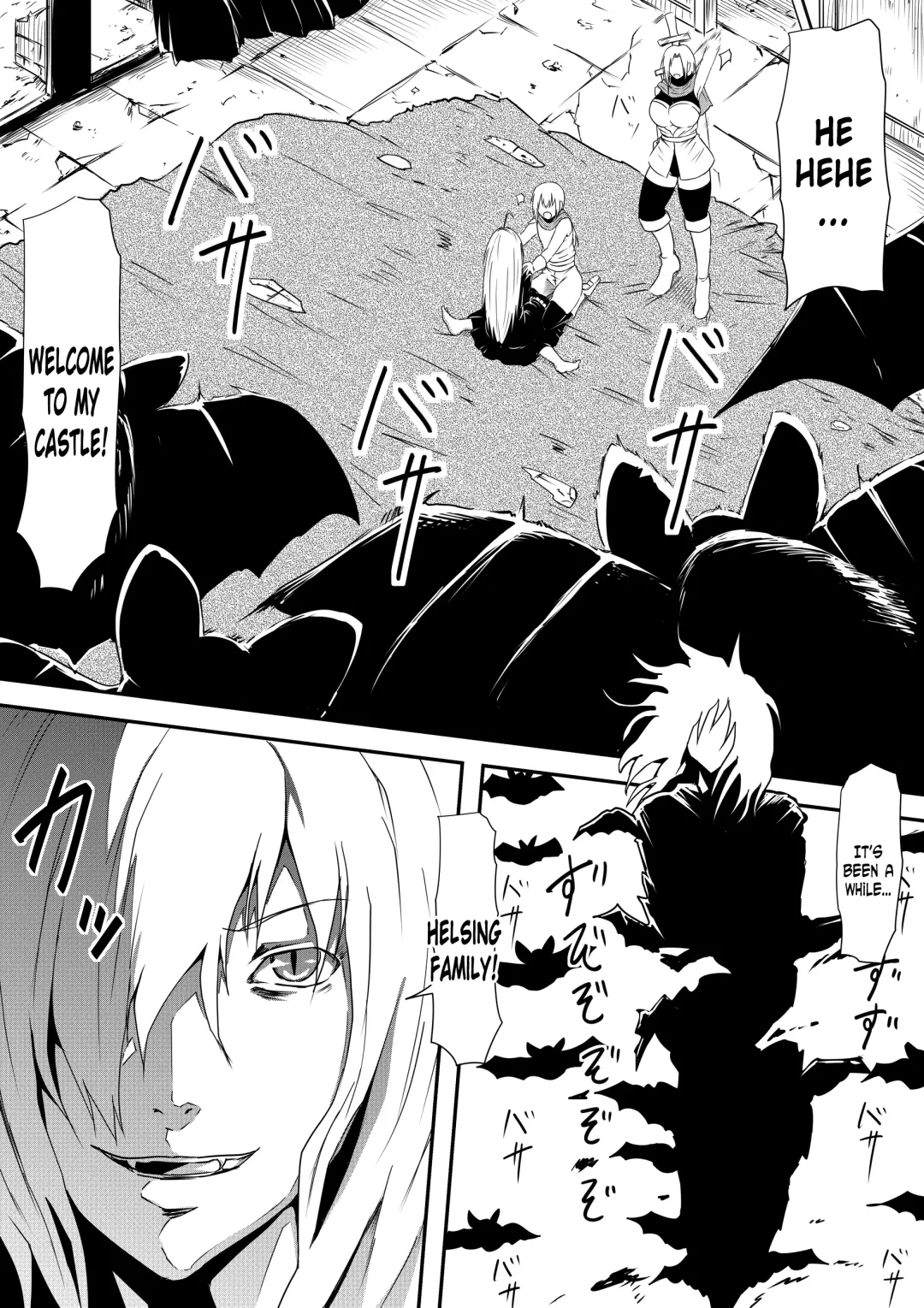 Kyuuketsuki ni Kanzen Haiboku Shita Vampire Hunter Oyako ga Musuko no Mae de Okasare Kyuuketsuki-ka Shite Shimau Haha no Hanashi Fhentai - Page 9