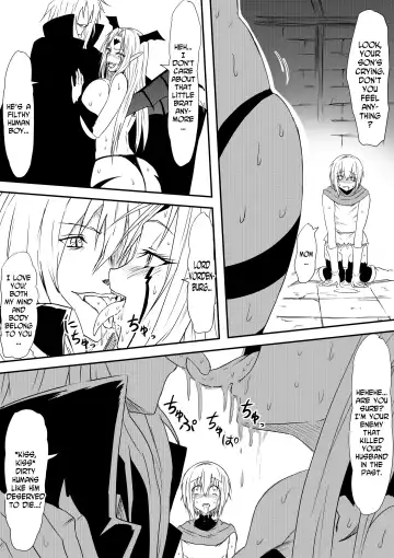 Kyuuketsuki ni Kanzen Haiboku Shita Vampire Hunter Oyako ga Musuko no Mae de Okasare Kyuuketsuki-ka Shite Shimau Haha no Hanashi Fhentai - Page 38