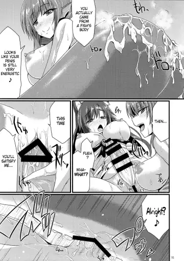 [Kirisaki Byakko] Hatsujou Shitara Wakasagihime ni Omakase! Fhentai - Page 14