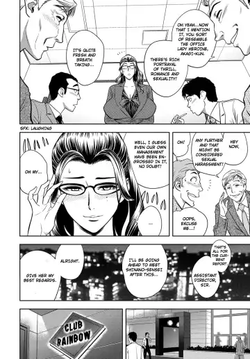 [Tatsunami Youtoku] Bijin Henshuu-chou no Nihonzashi | Beautiful Editor-in-Chief's Dual Wielding Fhentai - Page 8