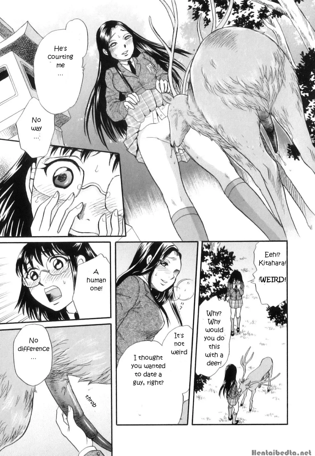 [Tsukimori Masato] Shoujo-tachi no Yukue ~Shishigami no Mori~ | Divine Deer Forest ~Girls' Whereabouts~ Fhentai - Page 19