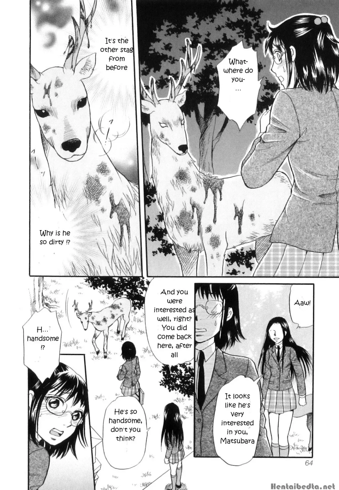 [Tsukimori Masato] Shoujo-tachi no Yukue ~Shishigami no Mori~ | Divine Deer Forest ~Girls' Whereabouts~ Fhentai - Page 22
