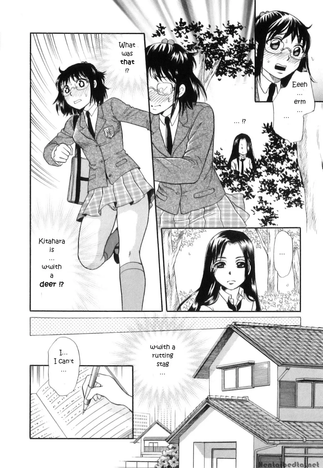 [Tsukimori Masato] Shoujo-tachi no Yukue ~Shishigami no Mori~ | Divine Deer Forest ~Girls' Whereabouts~ Fhentai - Page 6