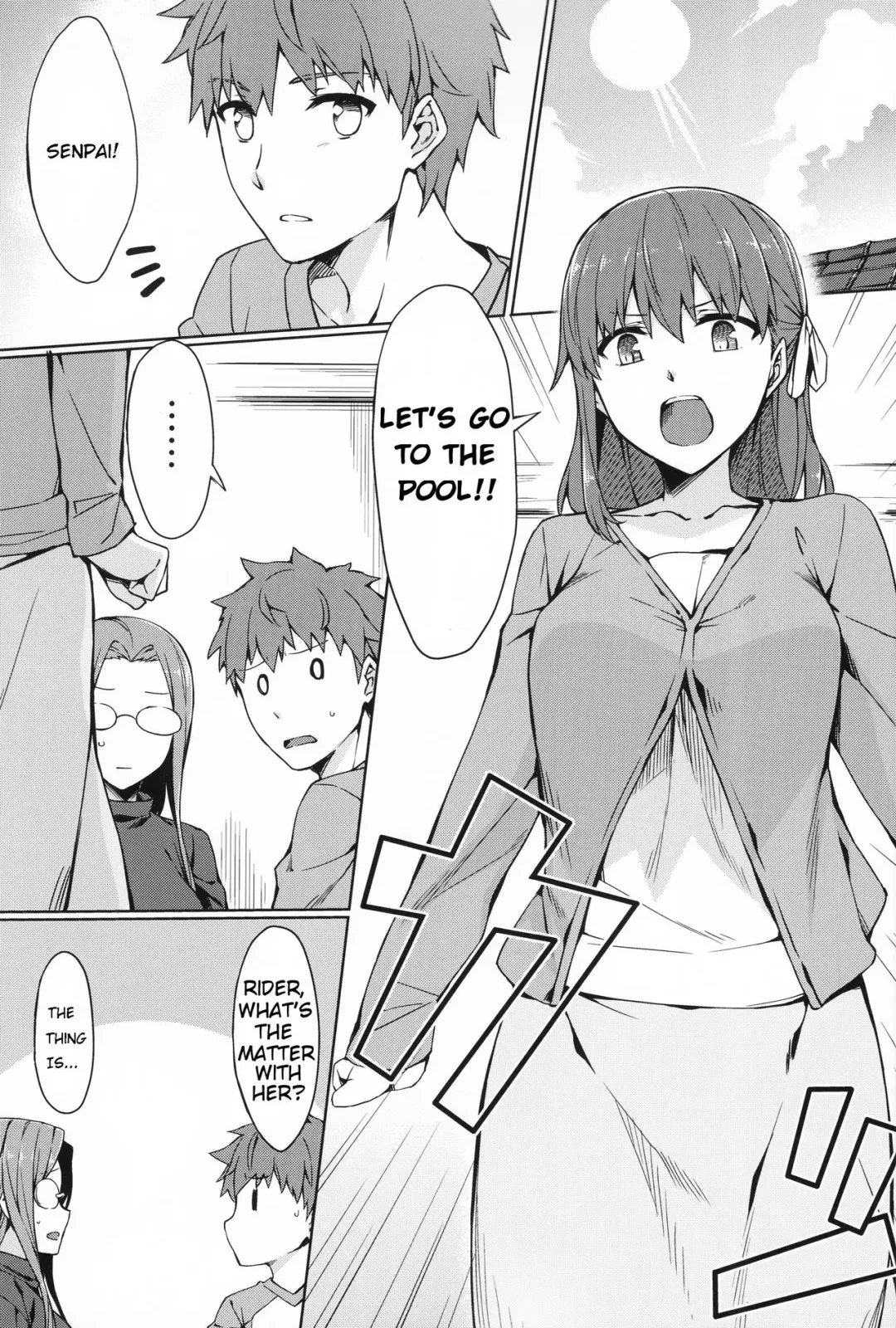 [Yanagi] Rider-san to Kyouei Mizugi. | Rider-san and Swimsuit Fhentai - Page 2