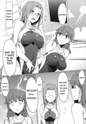 [Yanagi] Rider-san to Kyouei Mizugi. | Rider-san and Swimsuit Fhentai - Page 4