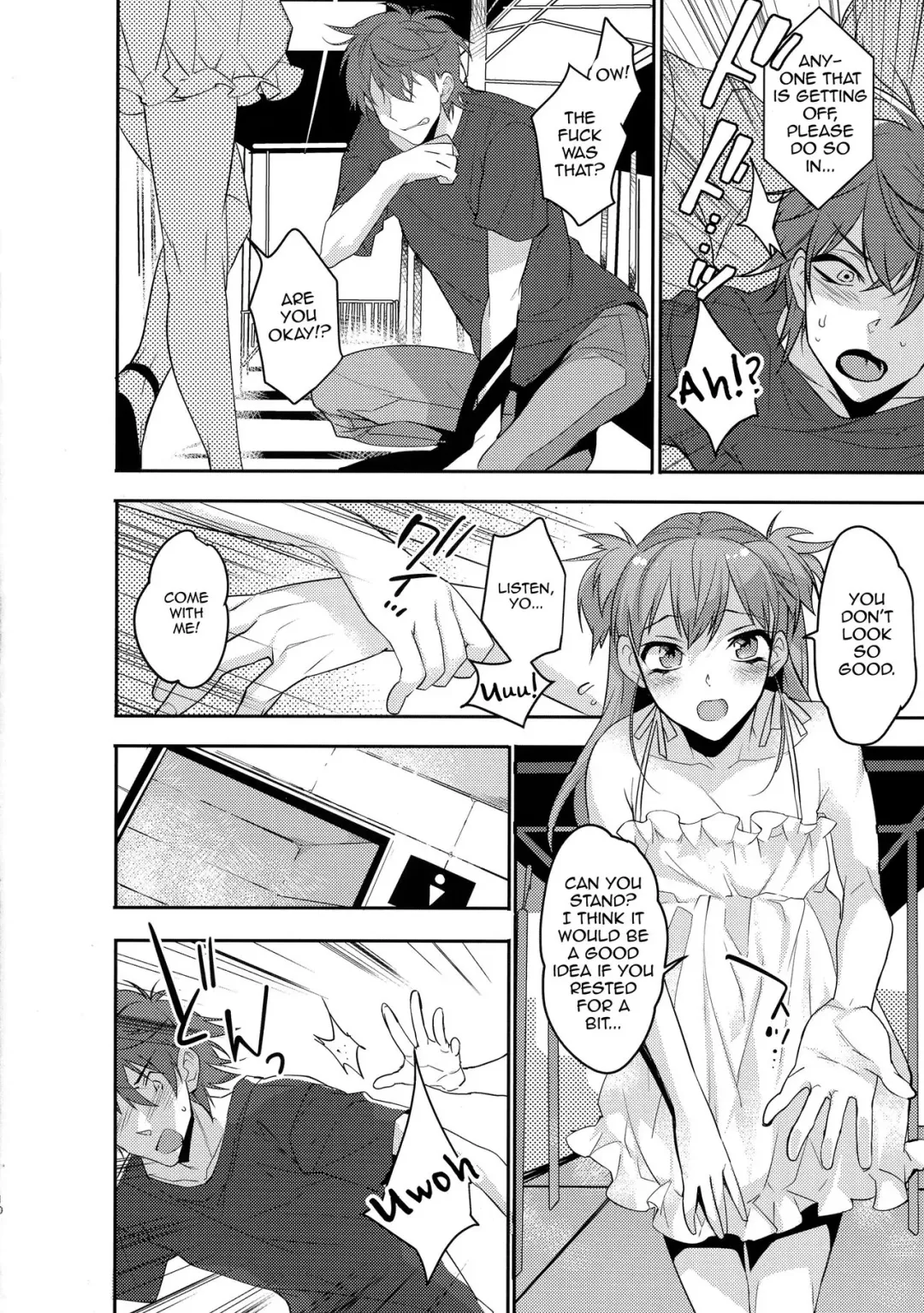 [Makuro] Chikan Josou Danshi x Ore!? Fhentai - Page 10