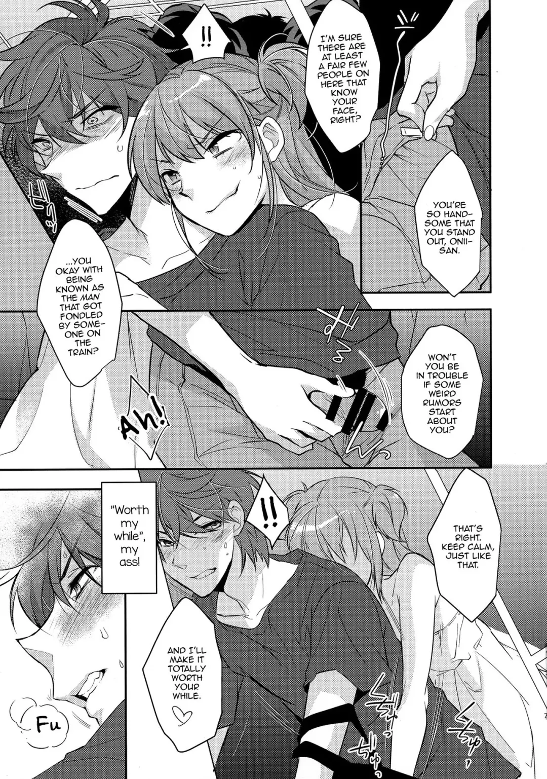 [Makuro] Chikan Josou Danshi x Ore!? Fhentai - Page 7