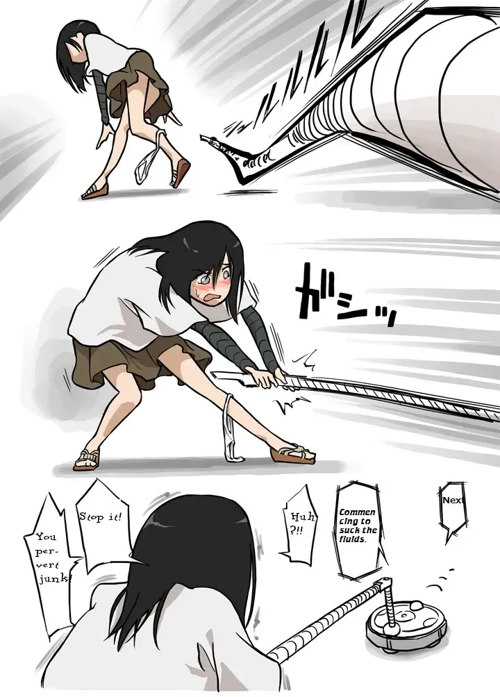 [Alpaca Club] Soujiki ni Okasareta | Molested by a Vacuum Cleaner Fhentai - Page 8