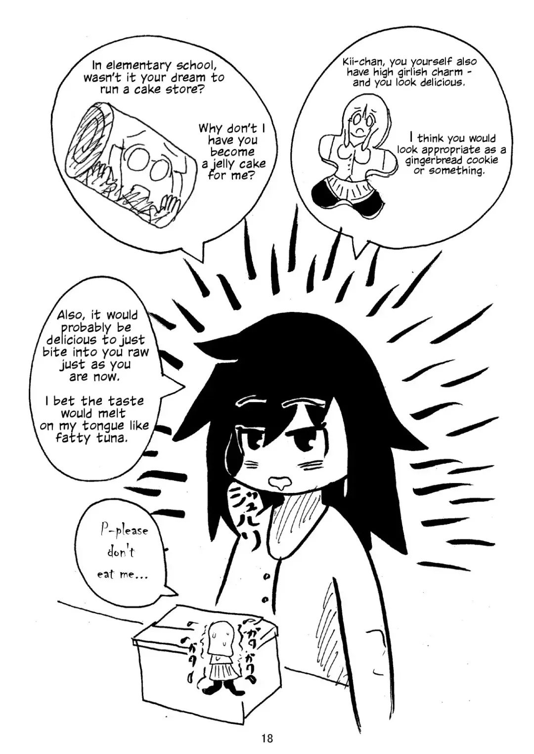 [Hidesys] Watashi ga Motenai no wa Dou Kangaete mo Onnanoko o Tabenai no ga Warui! | No Matter How I Look at it, the Reason I'm Not Popular is Because I Don't Eat Girls! Fhentai - Page 19