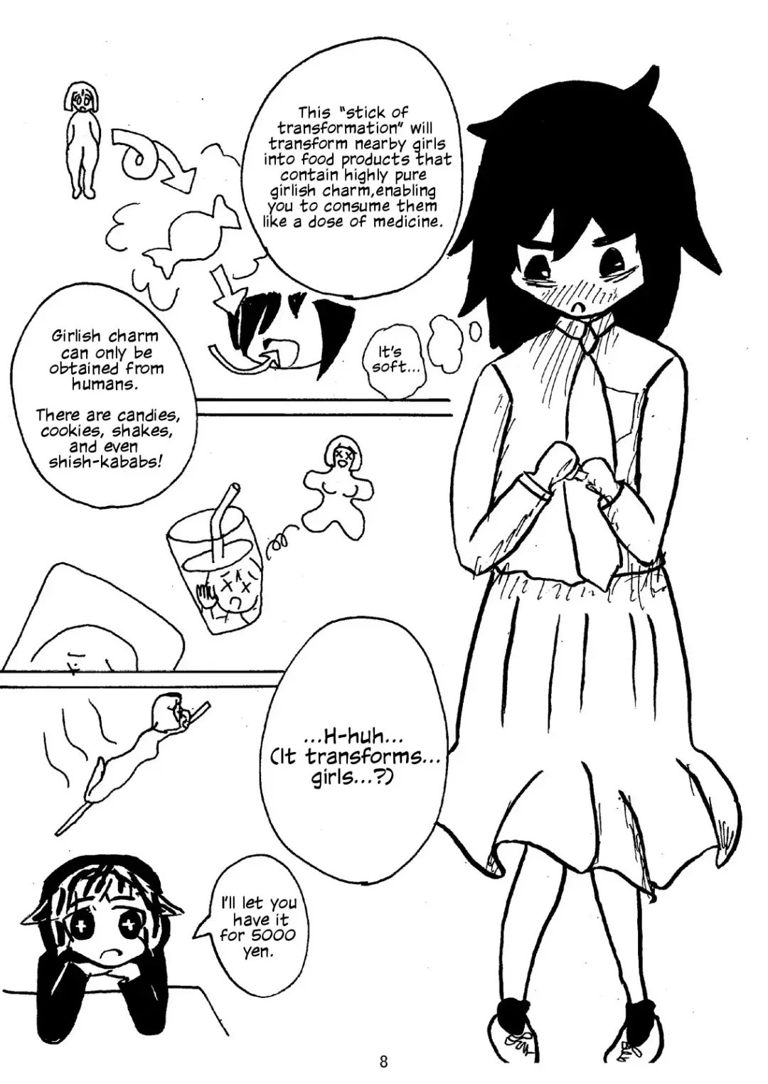 [Hidesys] Watashi ga Motenai no wa Dou Kangaete mo Onnanoko o Tabenai no ga Warui! | No Matter How I Look at it, the Reason I'm Not Popular is Because I Don't Eat Girls! Fhentai - Page 9