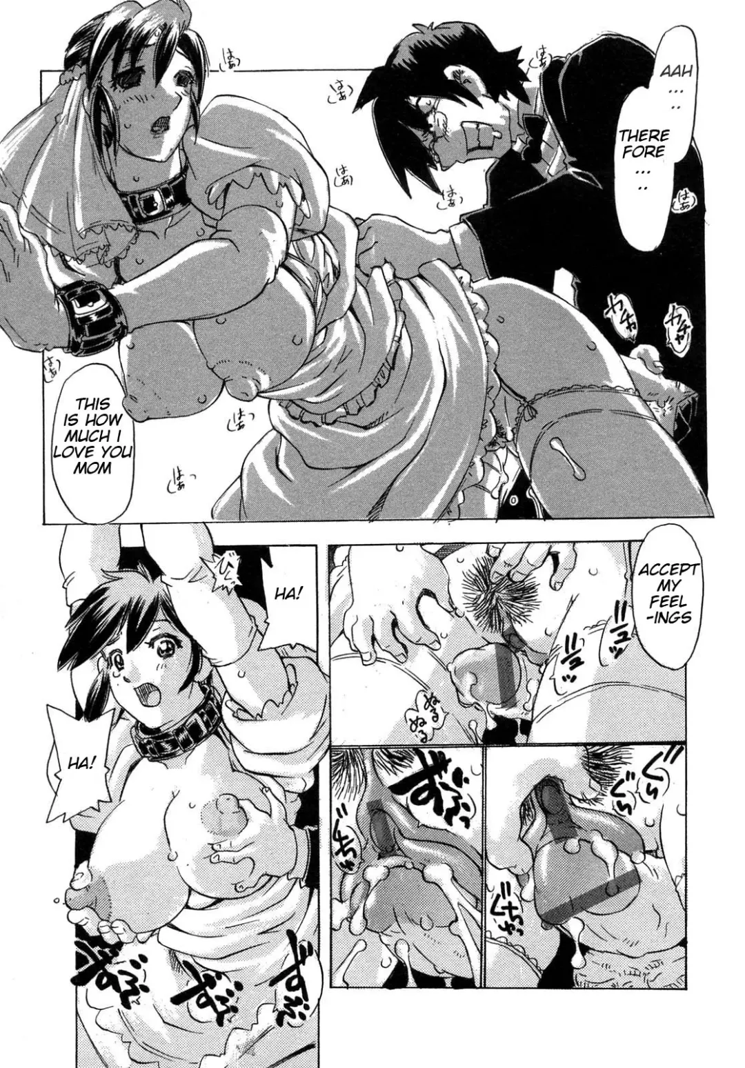 [Hitotsu Yukimoto] Boku no Kodomo o Unde Morau yo? | Being impregnated by my own son? Fhentai - Page 7